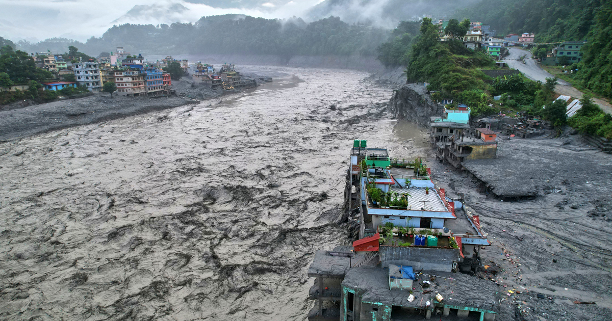 নেপালে আকস্মিক বন্যা/ ছবি: এপি-ইউএনবি